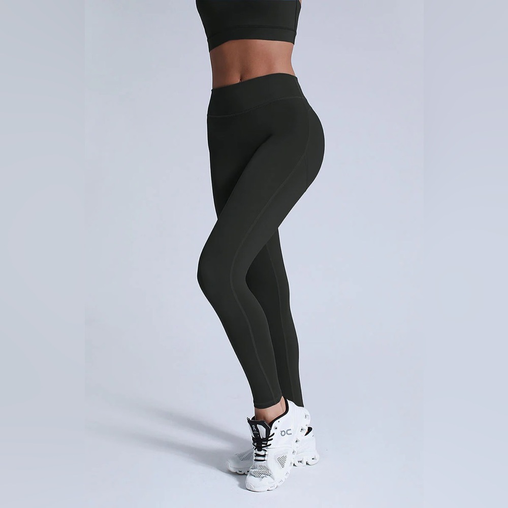 HEYVIVA HOURGLASS Butt Lifting Comfort-stripe Super High-rise Leggings